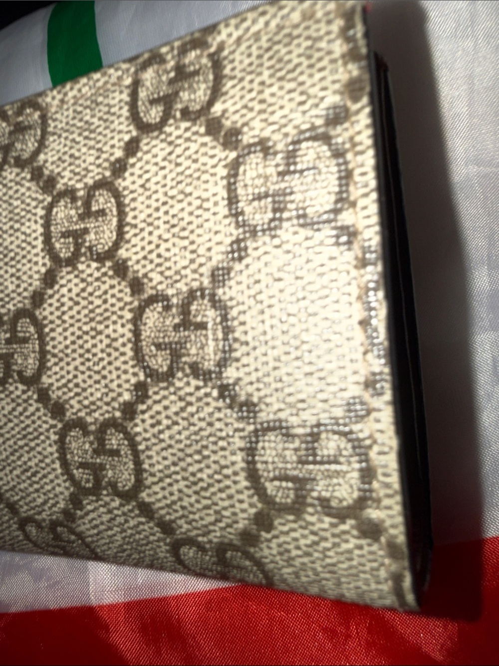 Gucci Beige Wallet with Red Cherry Accent reasonable offers are accepted - Picture 2 of 4